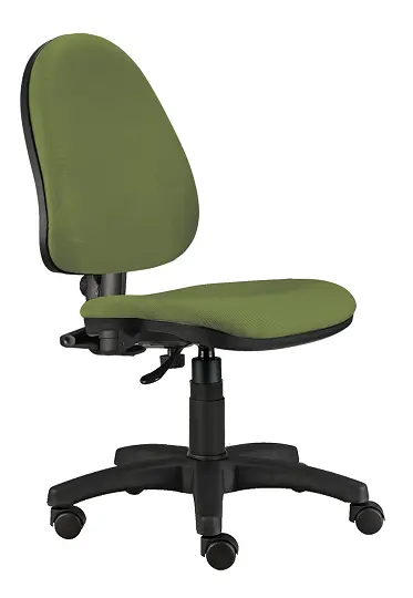 888/MEK židle kancelářská, koženka BLOOM B 022 - koženka kiwi